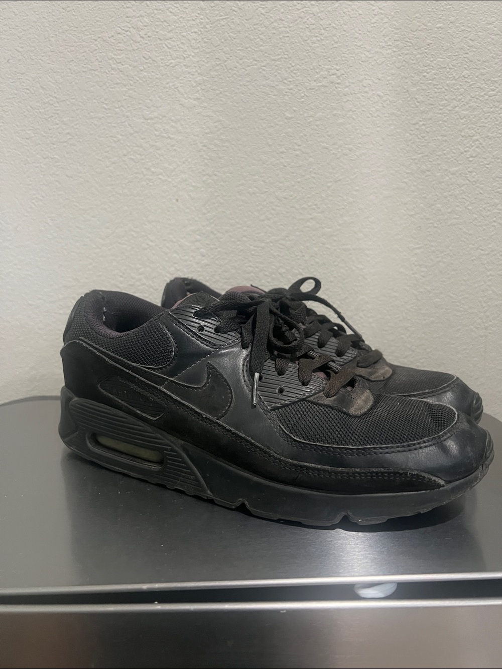 Men’s Nike All-Black Air Max.